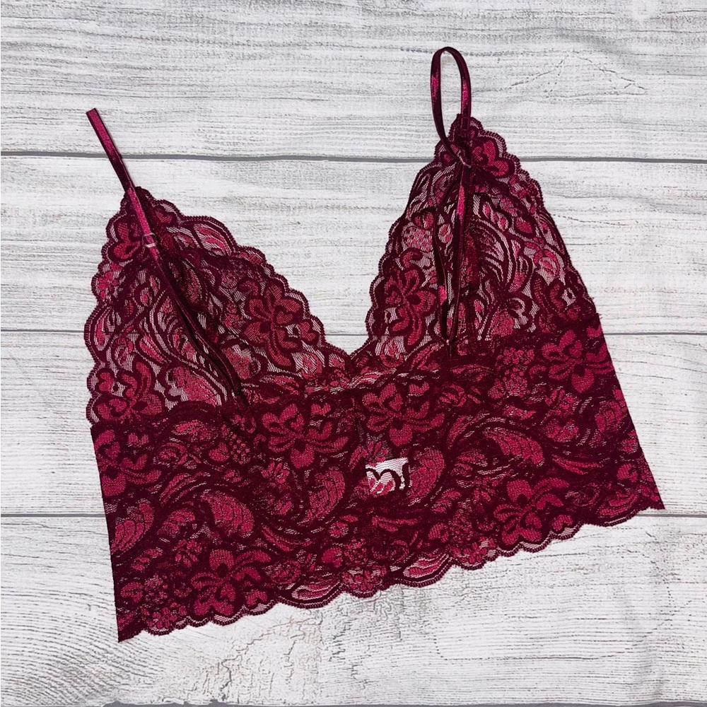 Burgundy Bralette